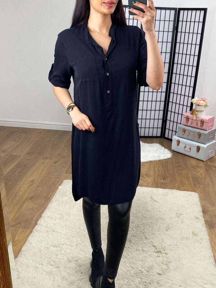 Charter Diamante Angel Wing Back Tunic