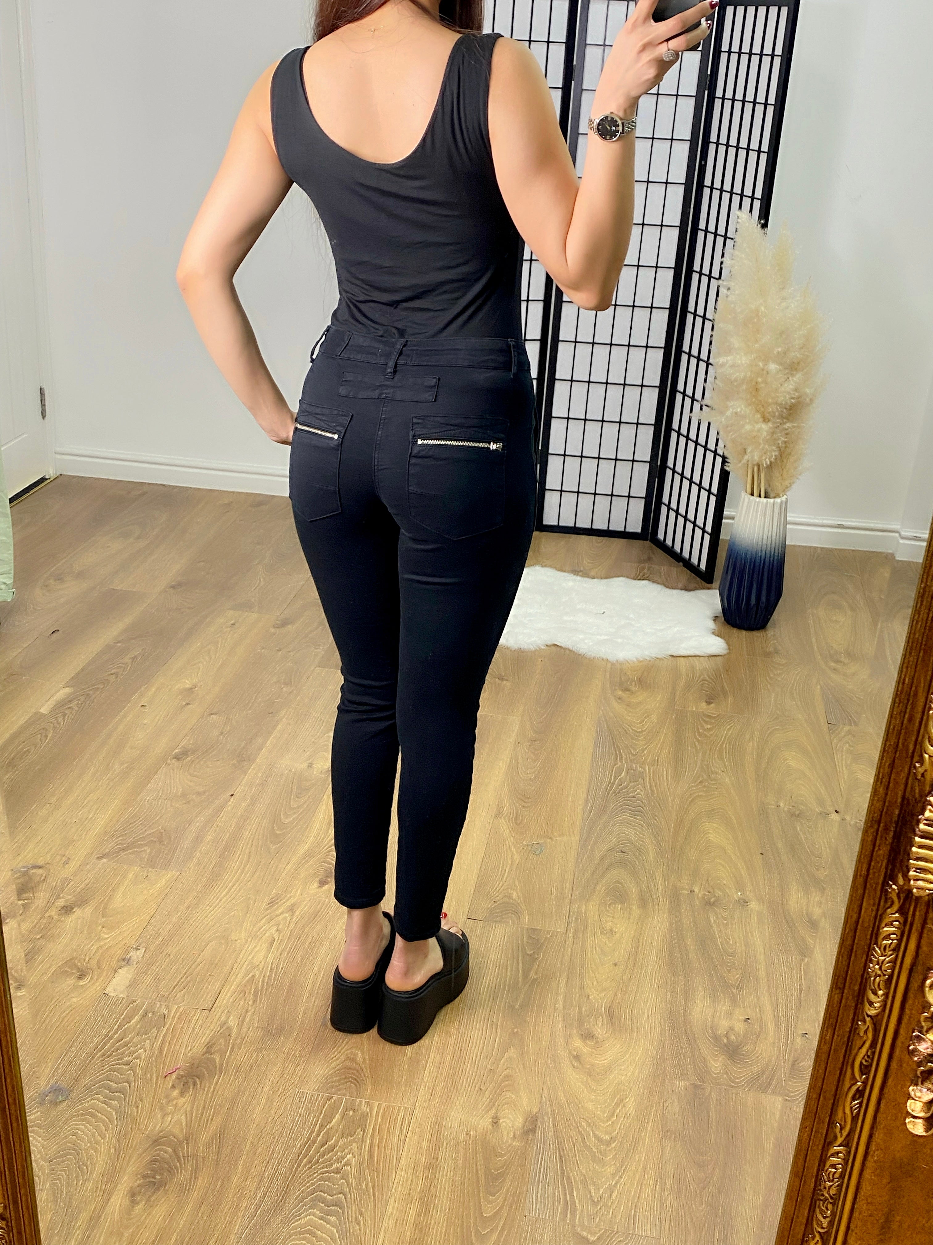 Kate Black High Waisted Jeans