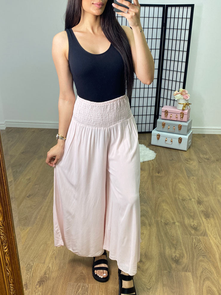 Julianne Plain Palazzo Trouser