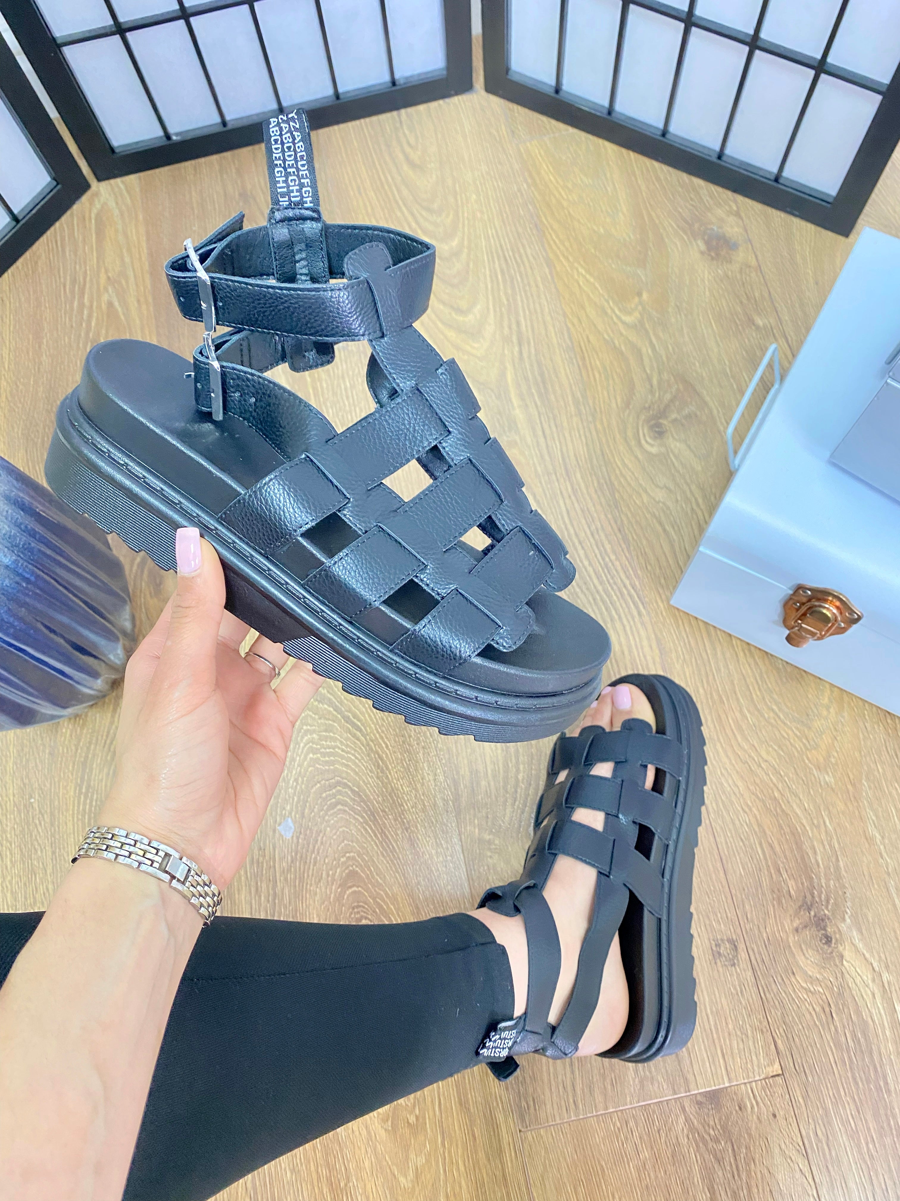 Greece Weaved Gladitor Sandal