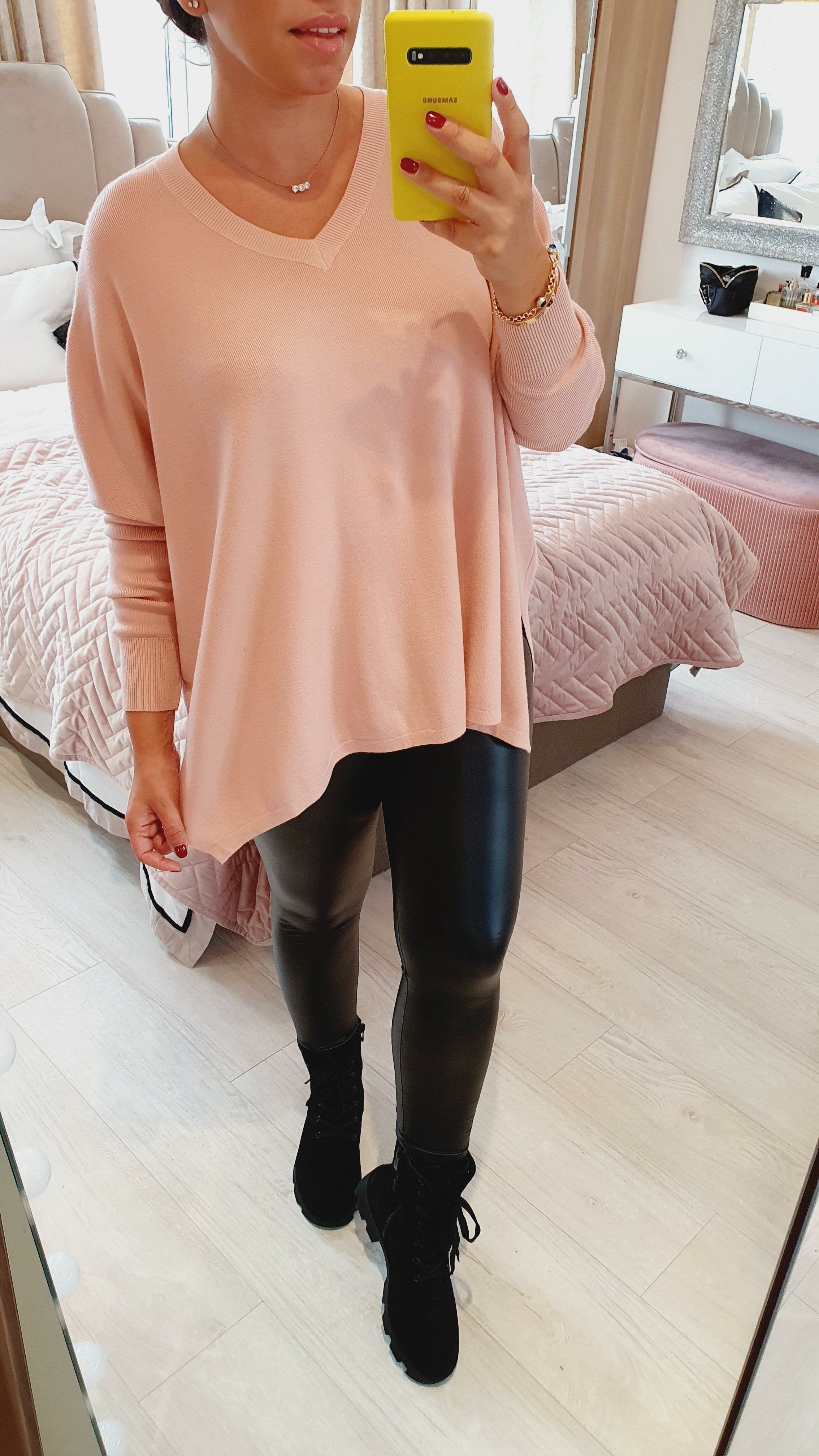 Alison Diamante Angel Wing Back Knit Jumper