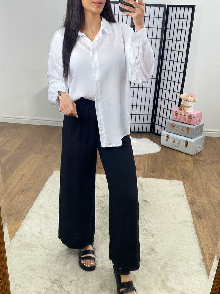 Betina Loose Fit Tie Front Shirt