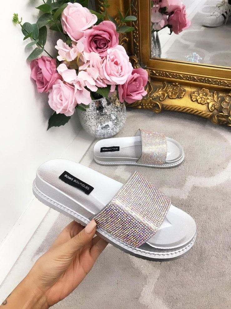 Brynlee Diamante Sliders