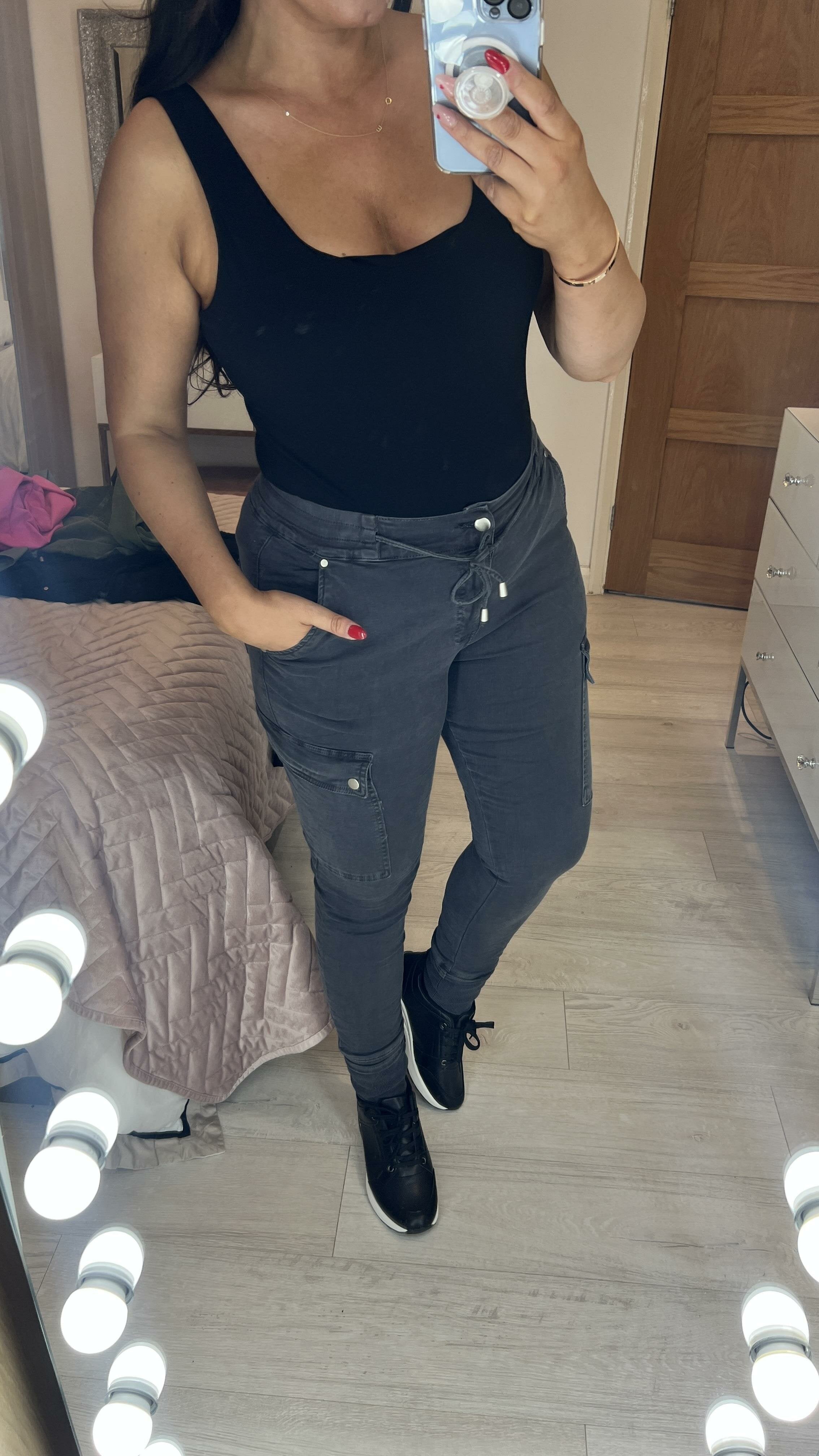 Kiera Combat Pocket Jeans