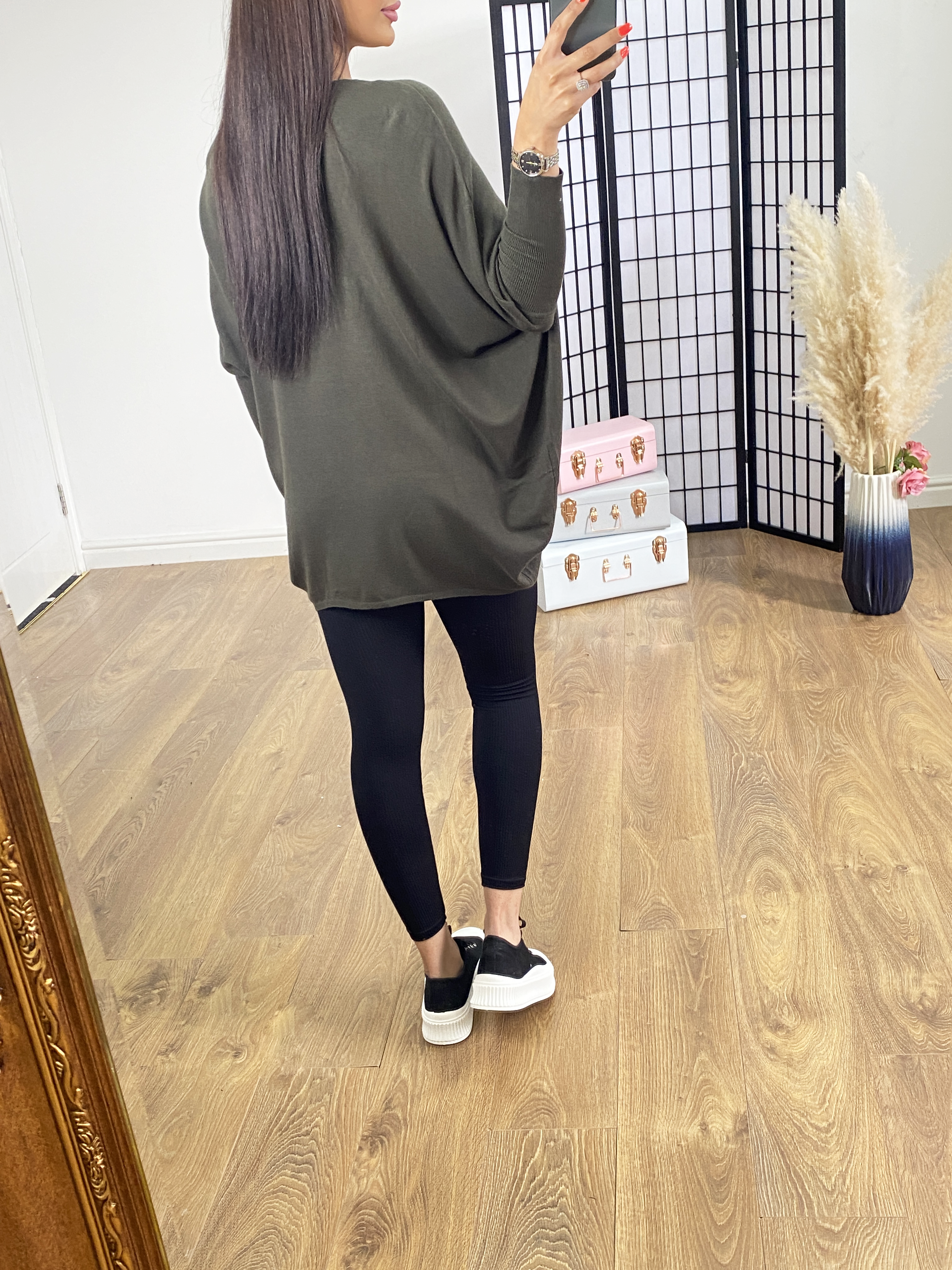 Forelli Studded Skull Detail Knit Jumper