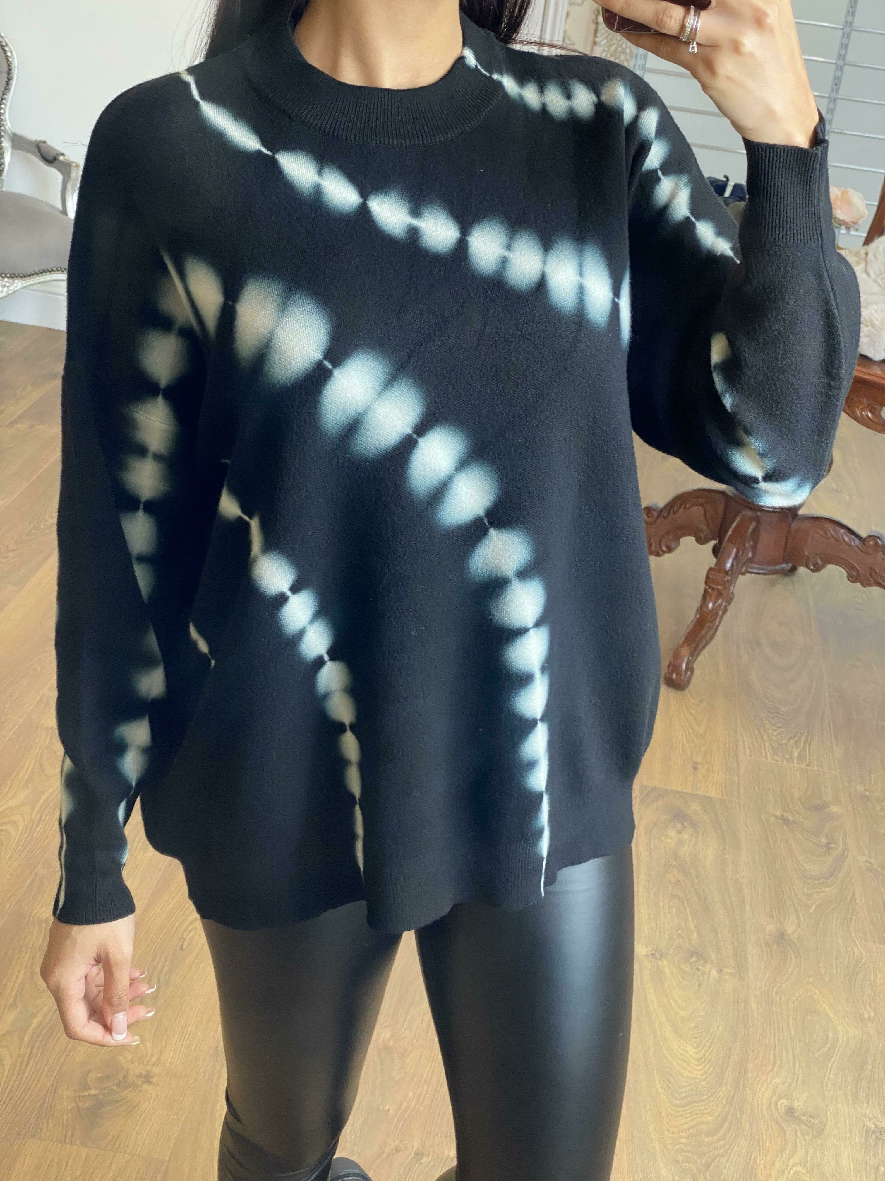 Morocco Oversized Tie Dye Super Soft Knit Jumper