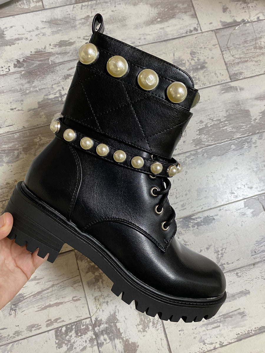 Boots perles best sale