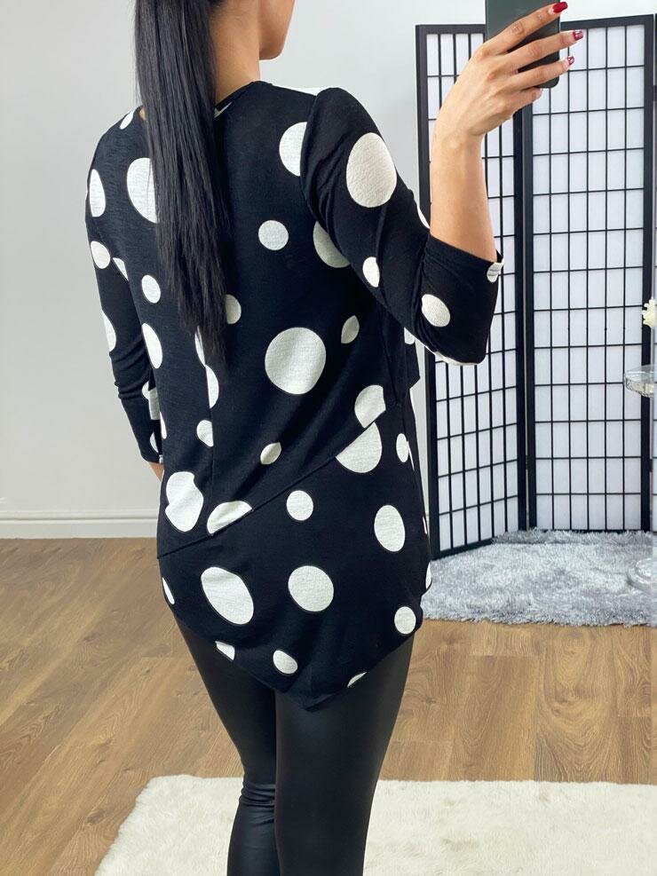Mylina Polka Dot Super Soft Thin Knit Jumper