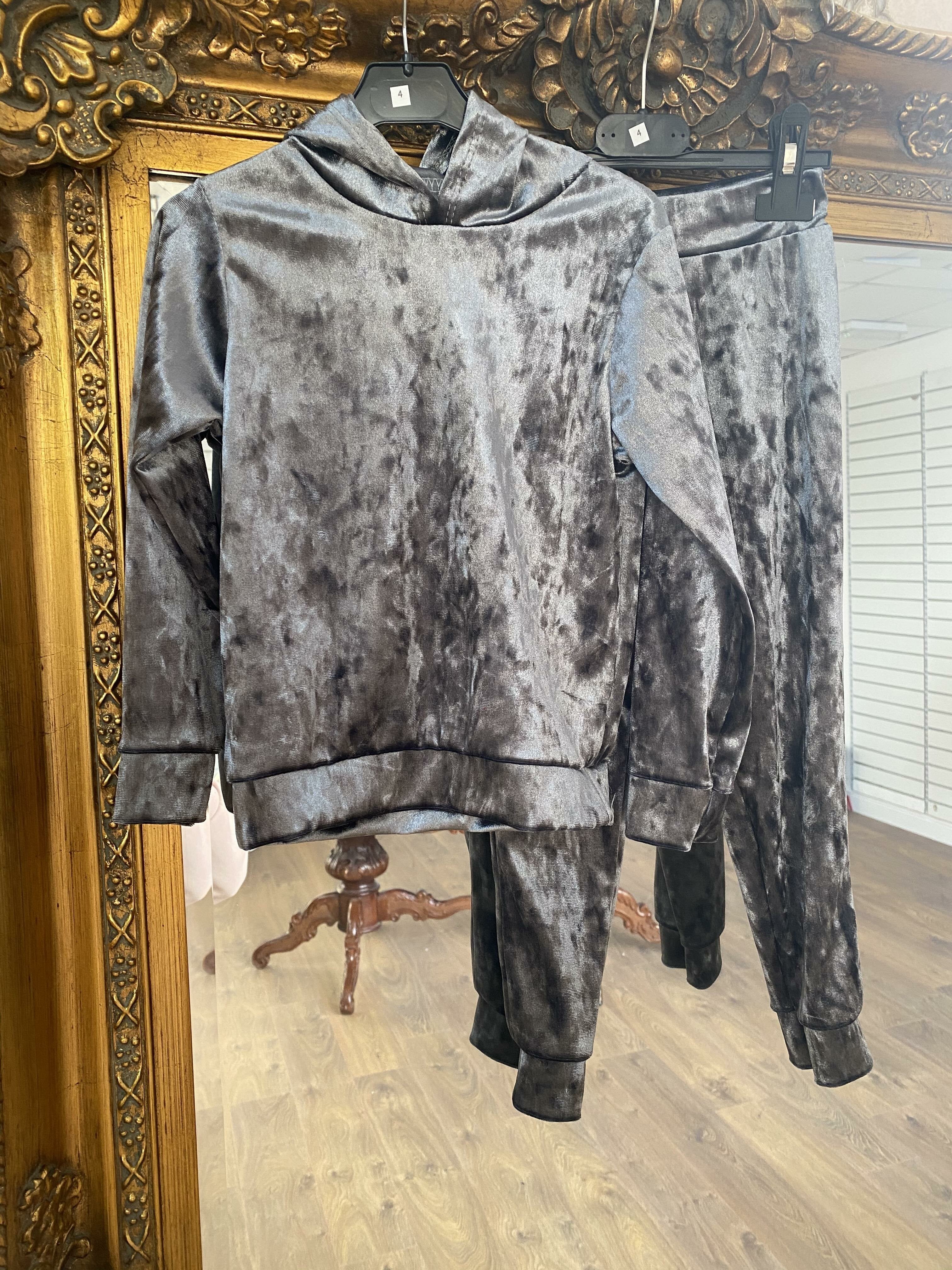 Sabby Velvet KIDS Hooded Loungewear Set