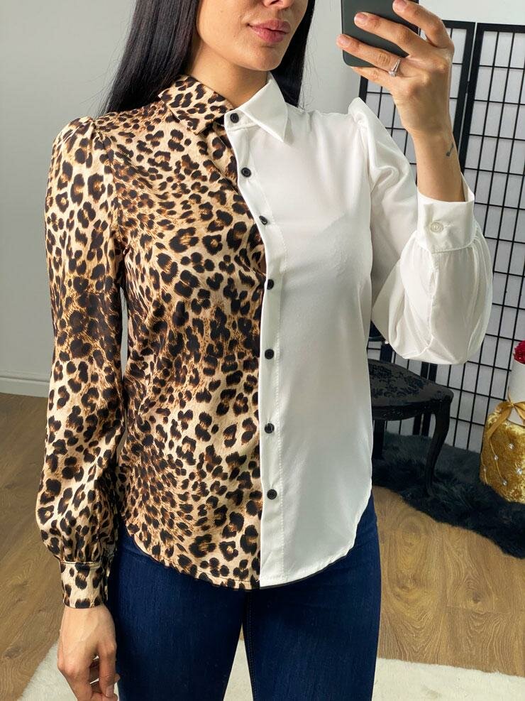 Amarlee Leopard Print Shirt