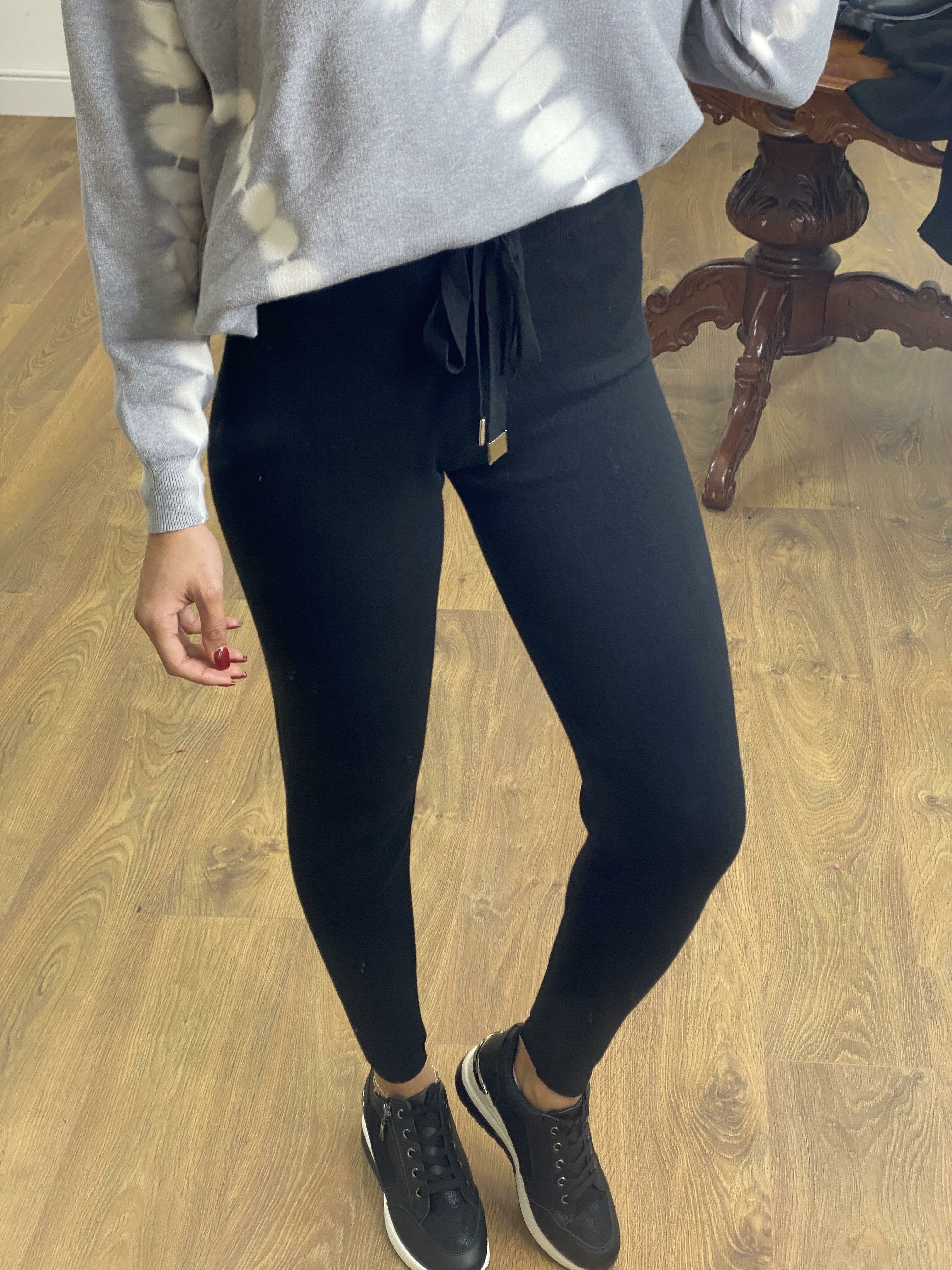 Deon Super Soft Plain Draw String Knitted Joggers