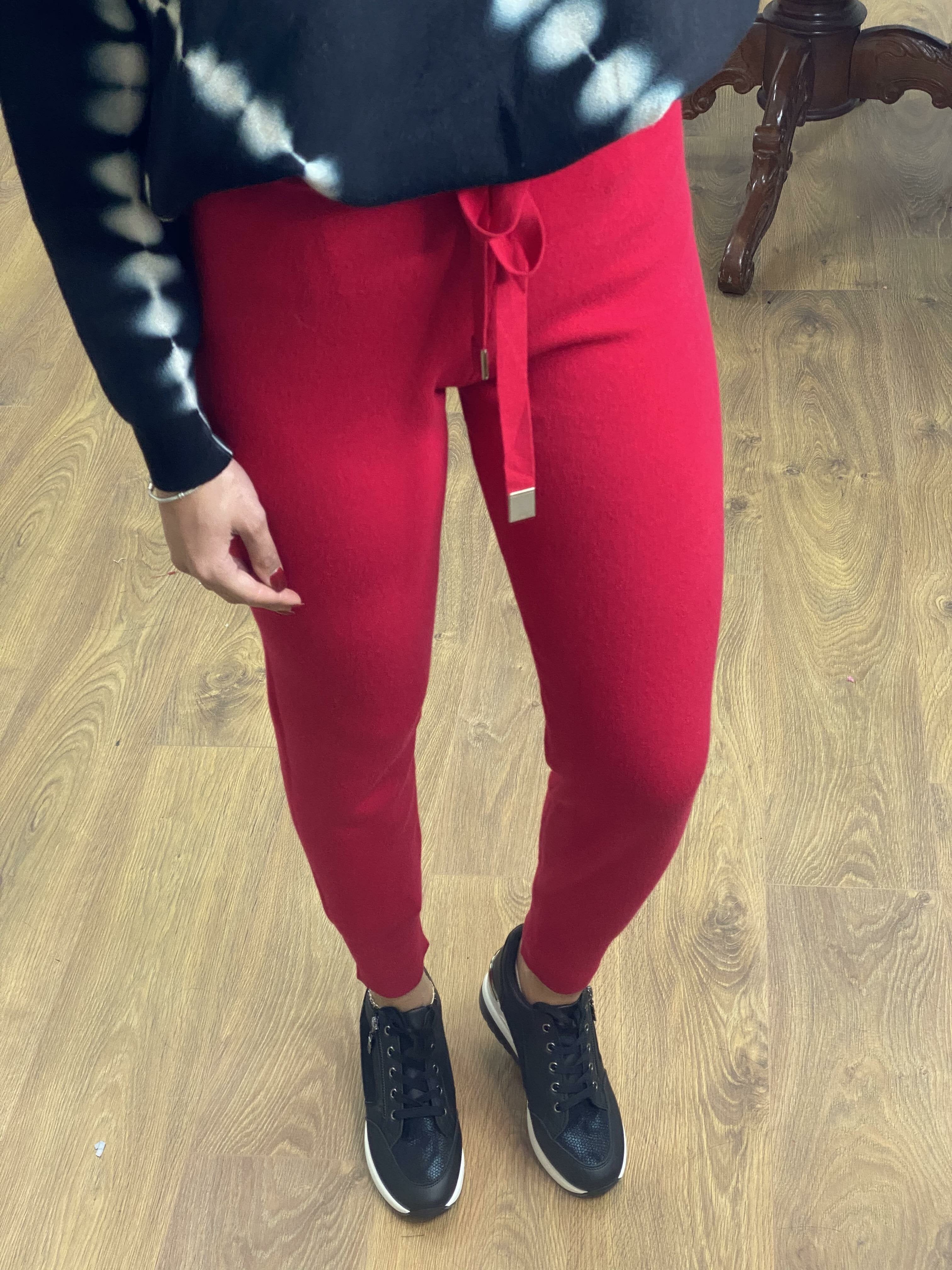 Deon Super Soft Plain Draw String Knitted Joggers