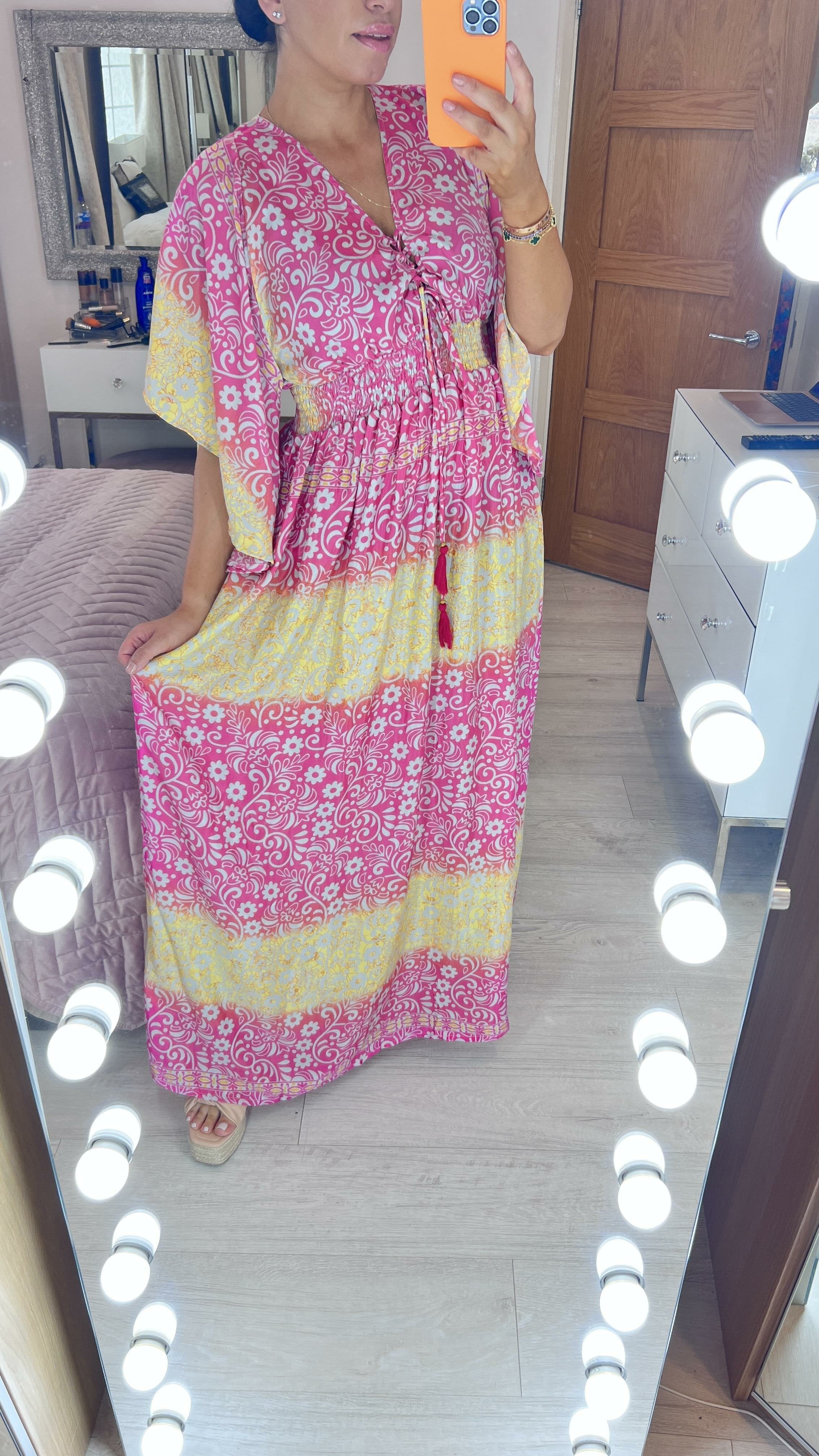 Brady Floral Print Maxi Dress