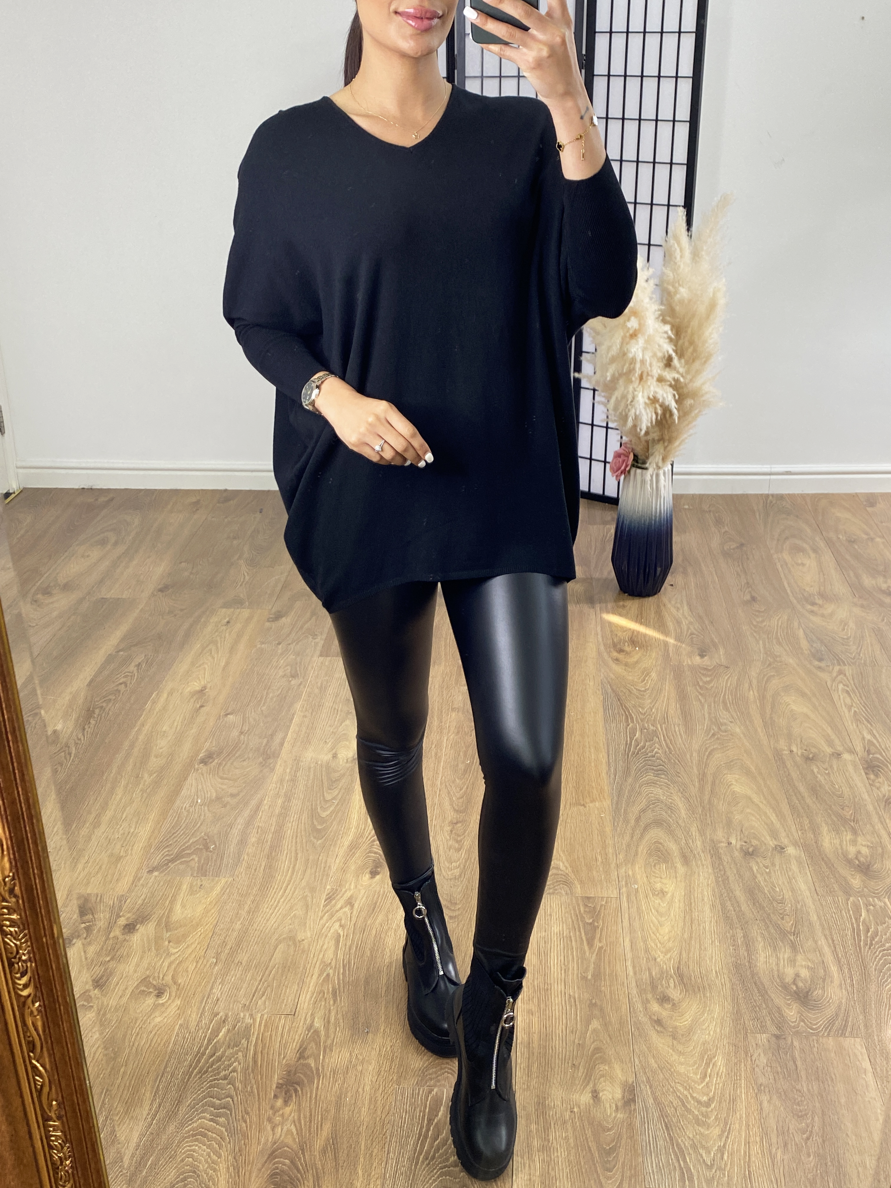 Aylin Beaded Bow Back Jumper