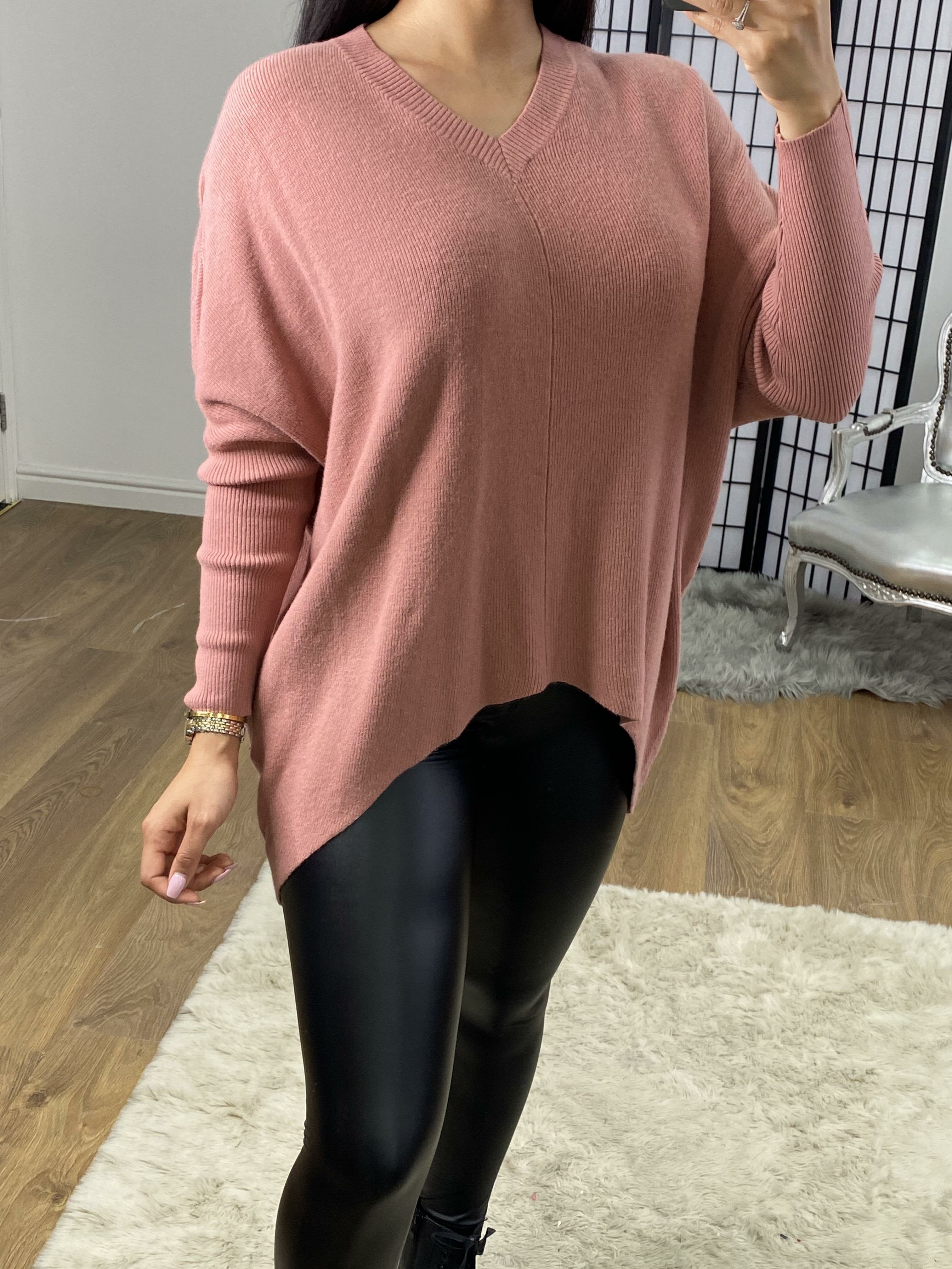 Madden Lace Bow Back Super Soft Knit Jumper