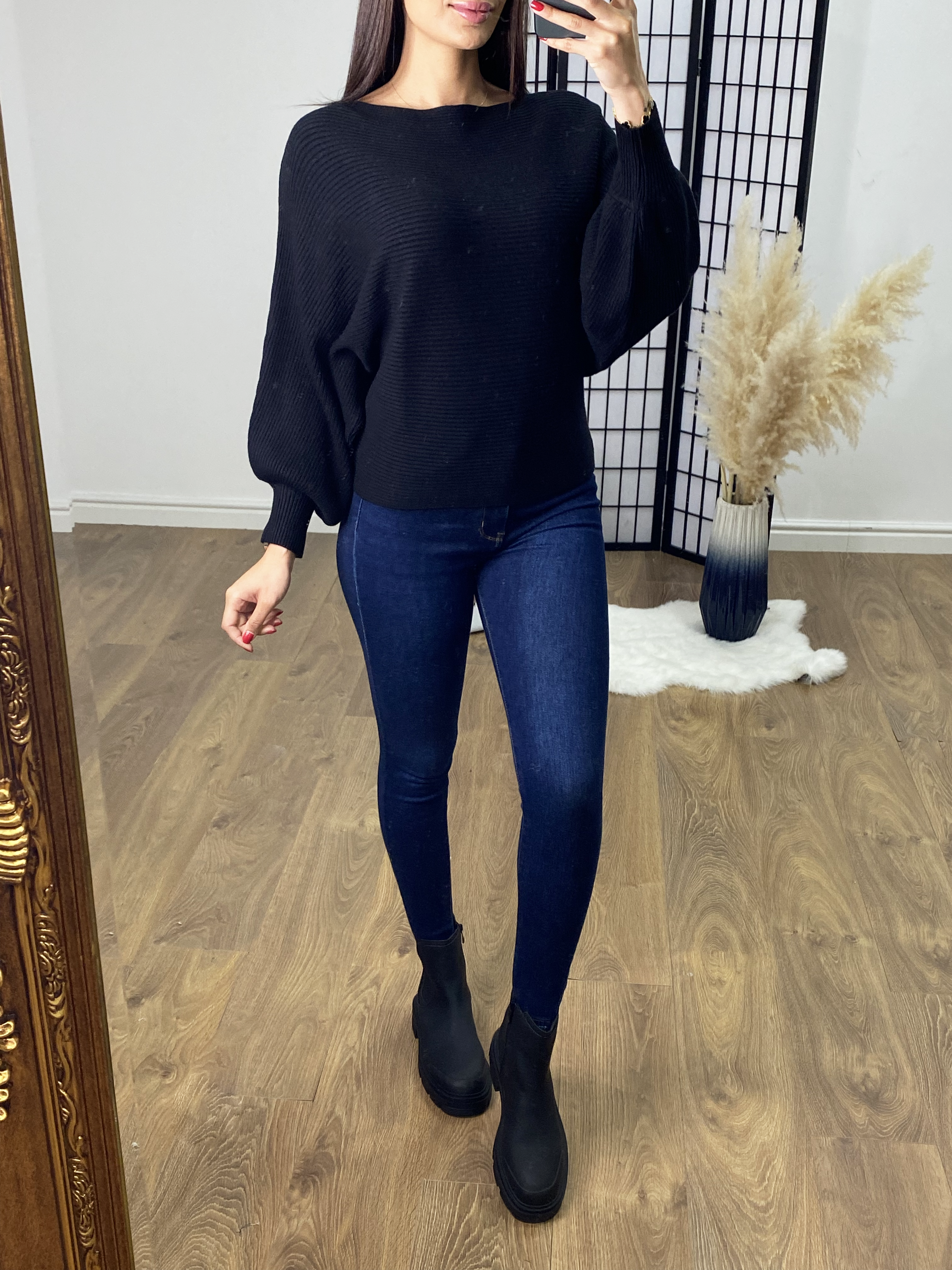 Othello Ribbed Batwing Jumper