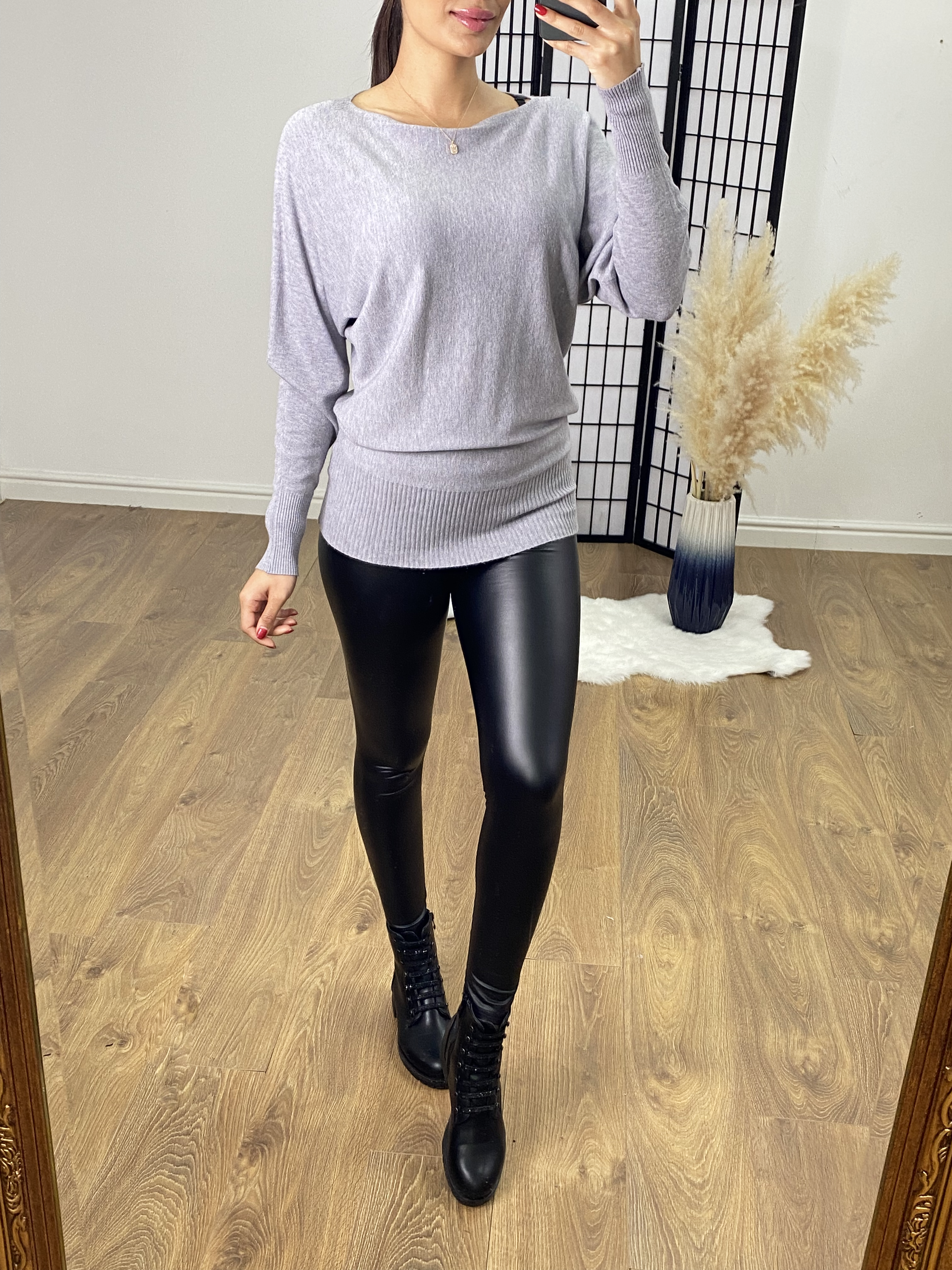 Aimee Thin Knit Supersoft Batwing Jumper