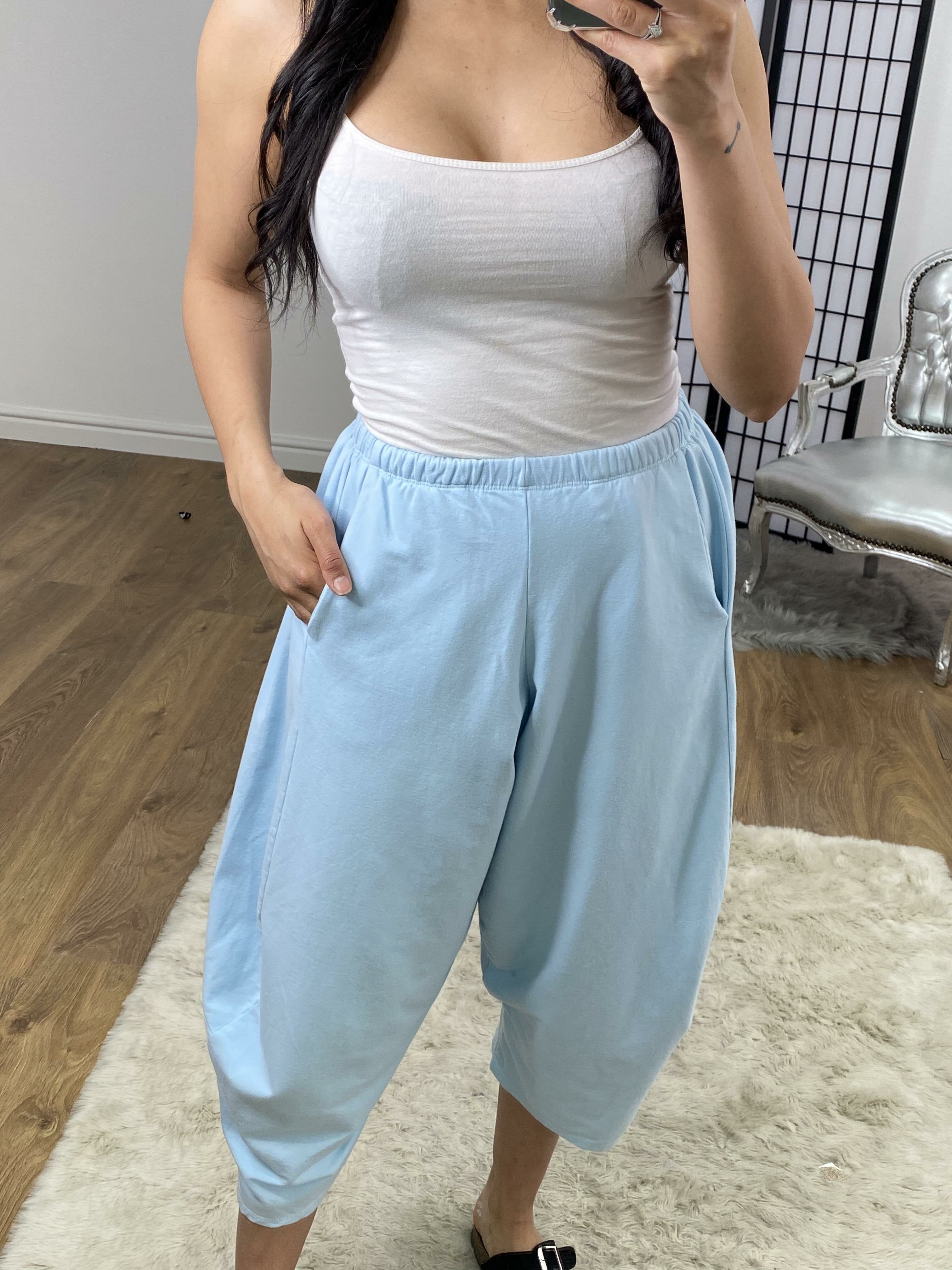 Leia Aladdin Wide Leg Elasticated Joggers