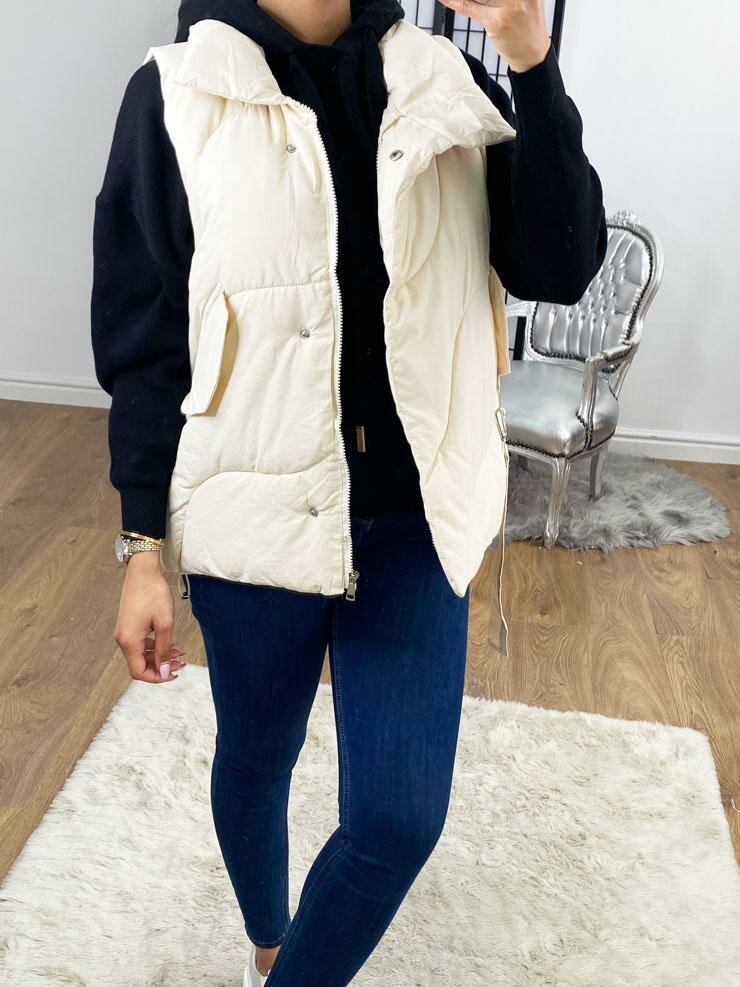 Kruze Padded Puffer Light Weight Pocket Gilet