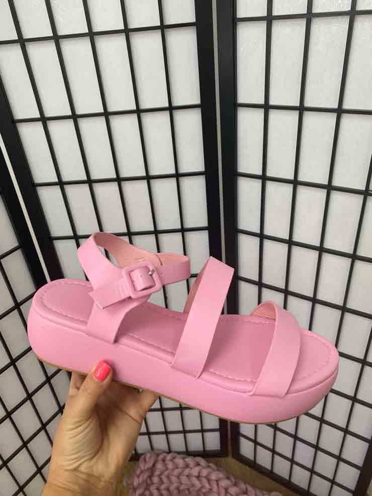 Locke Double Strap Platform Sandal
