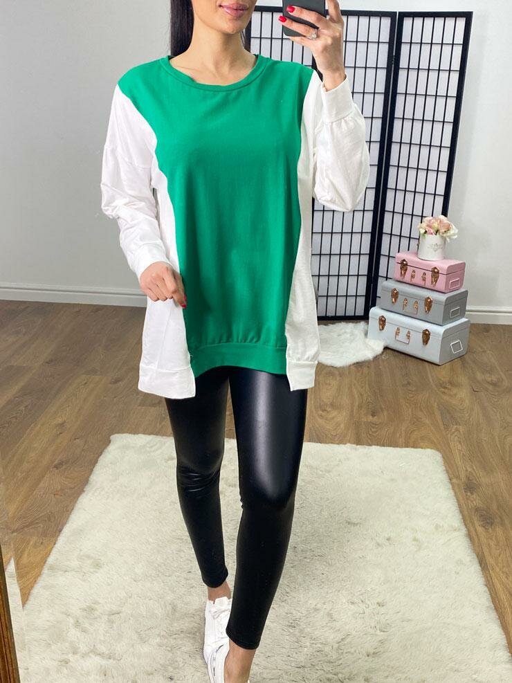 Oprah Colour Block Sweatshirt