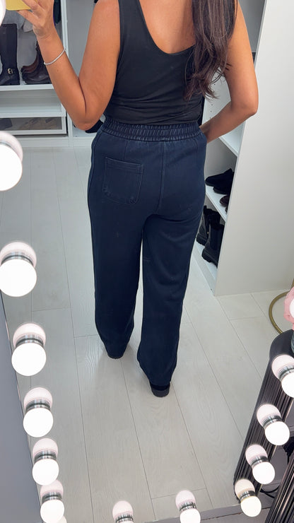 Rosella Stretchy Denim Joggers