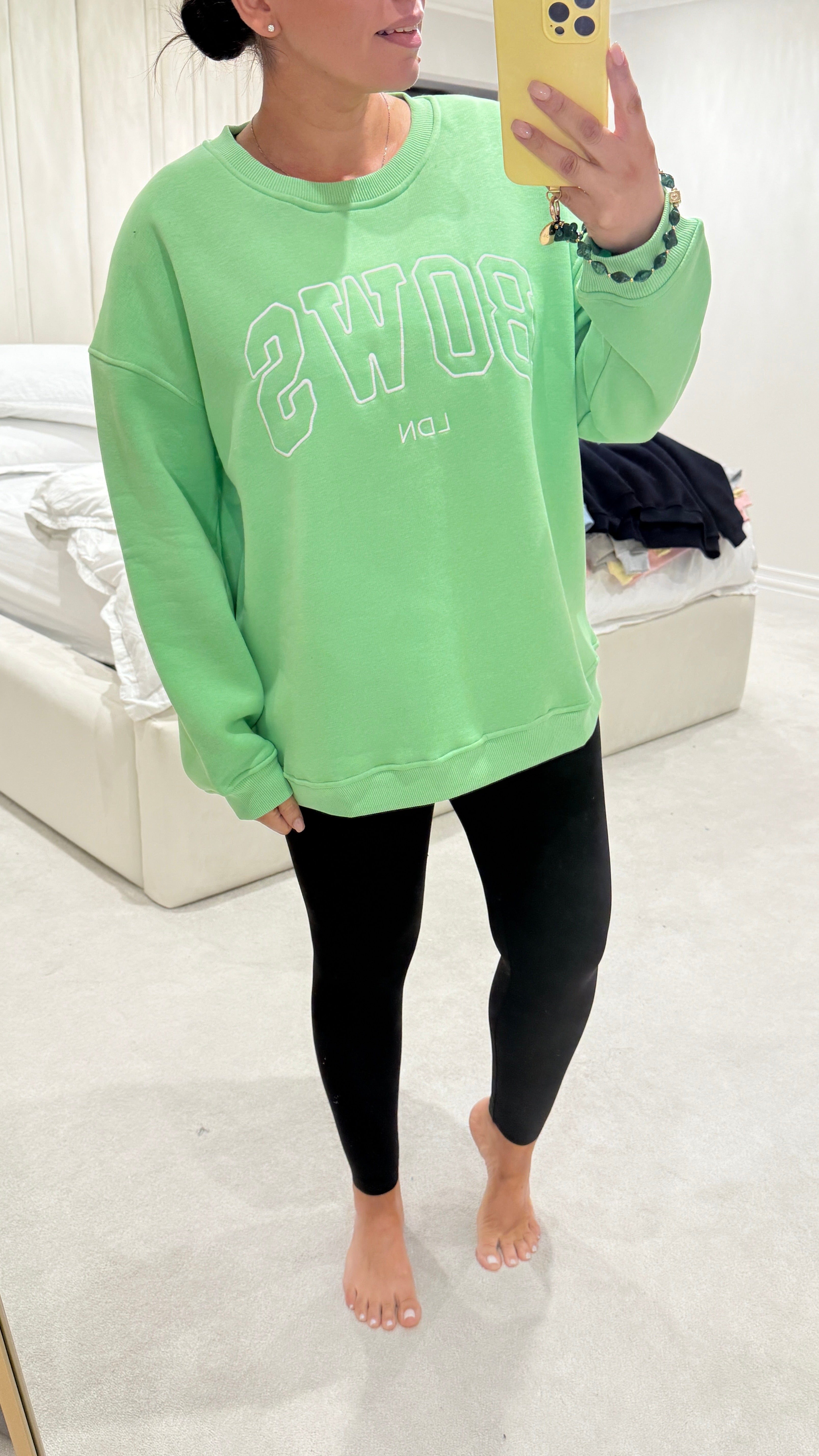 Bows LDN Sweatshirt Apple Green