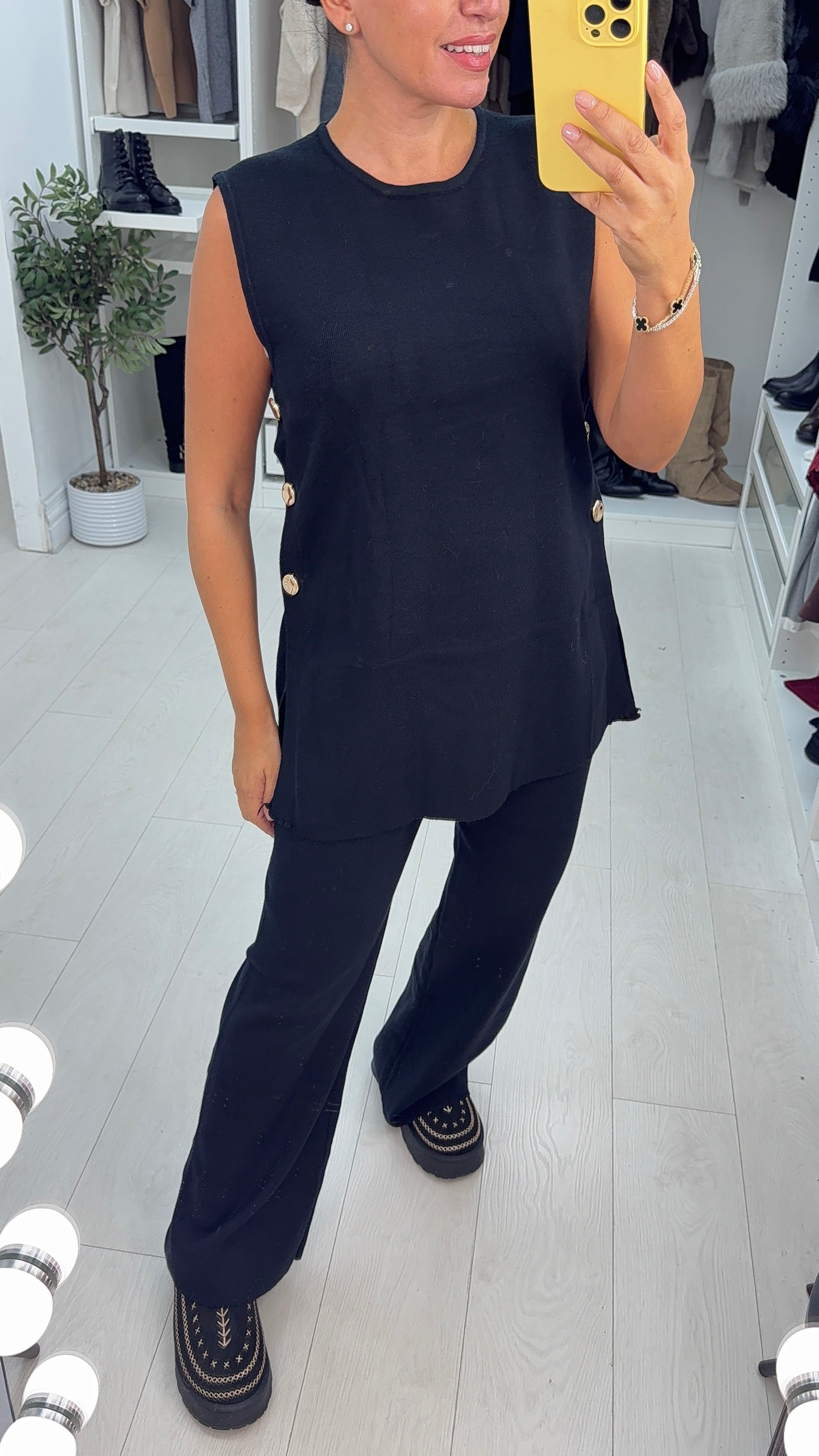 Kerry Plain Loose Fit Knitted Co-Ord Set