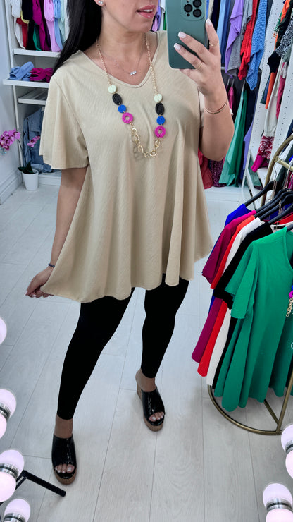 Bernice Angel Sleeve Top
