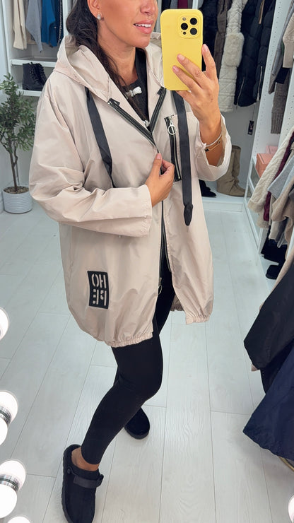 Alison Plain Lightweight Longline Jacket