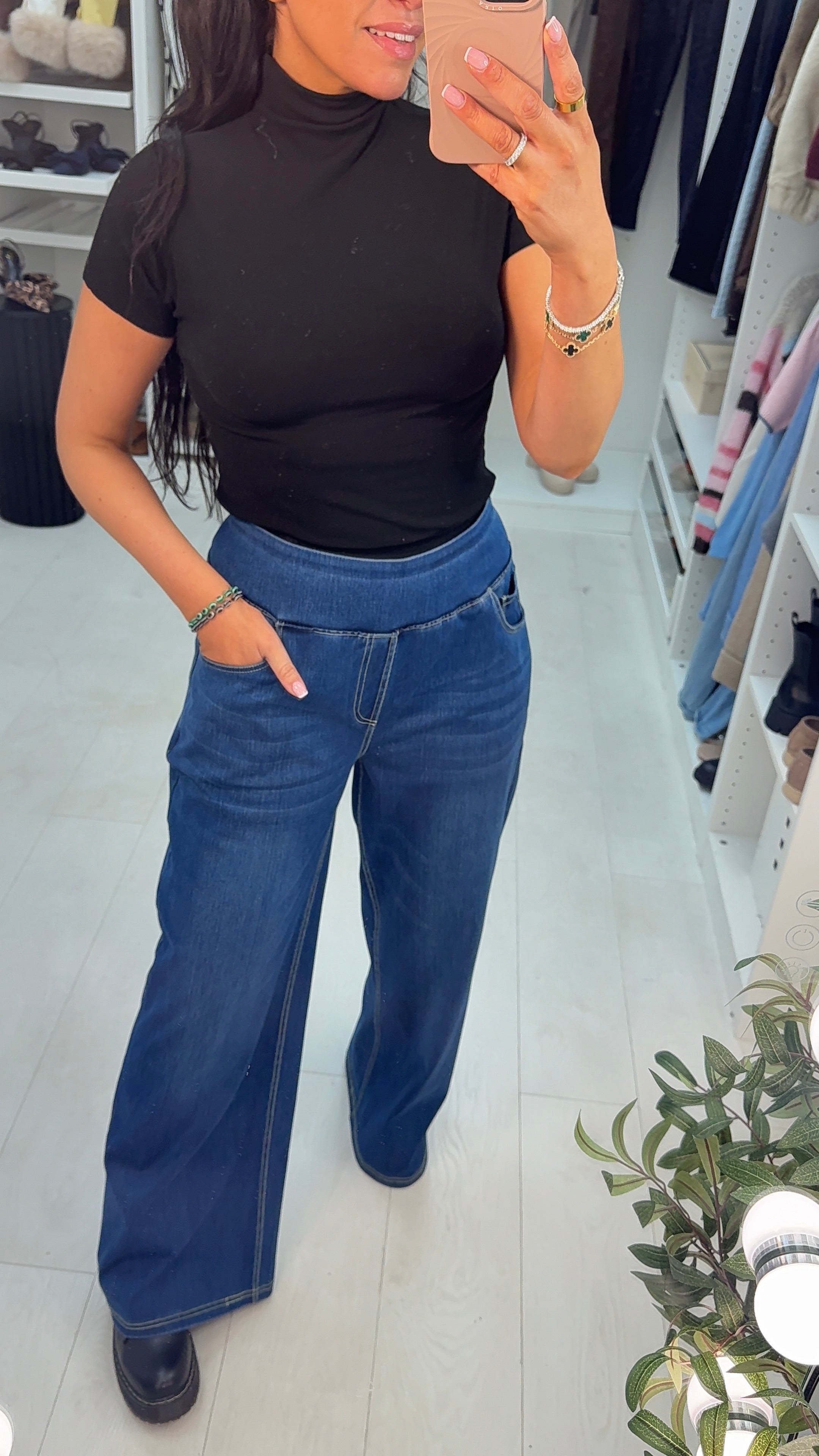 Tam High Waistband Soft Jeans