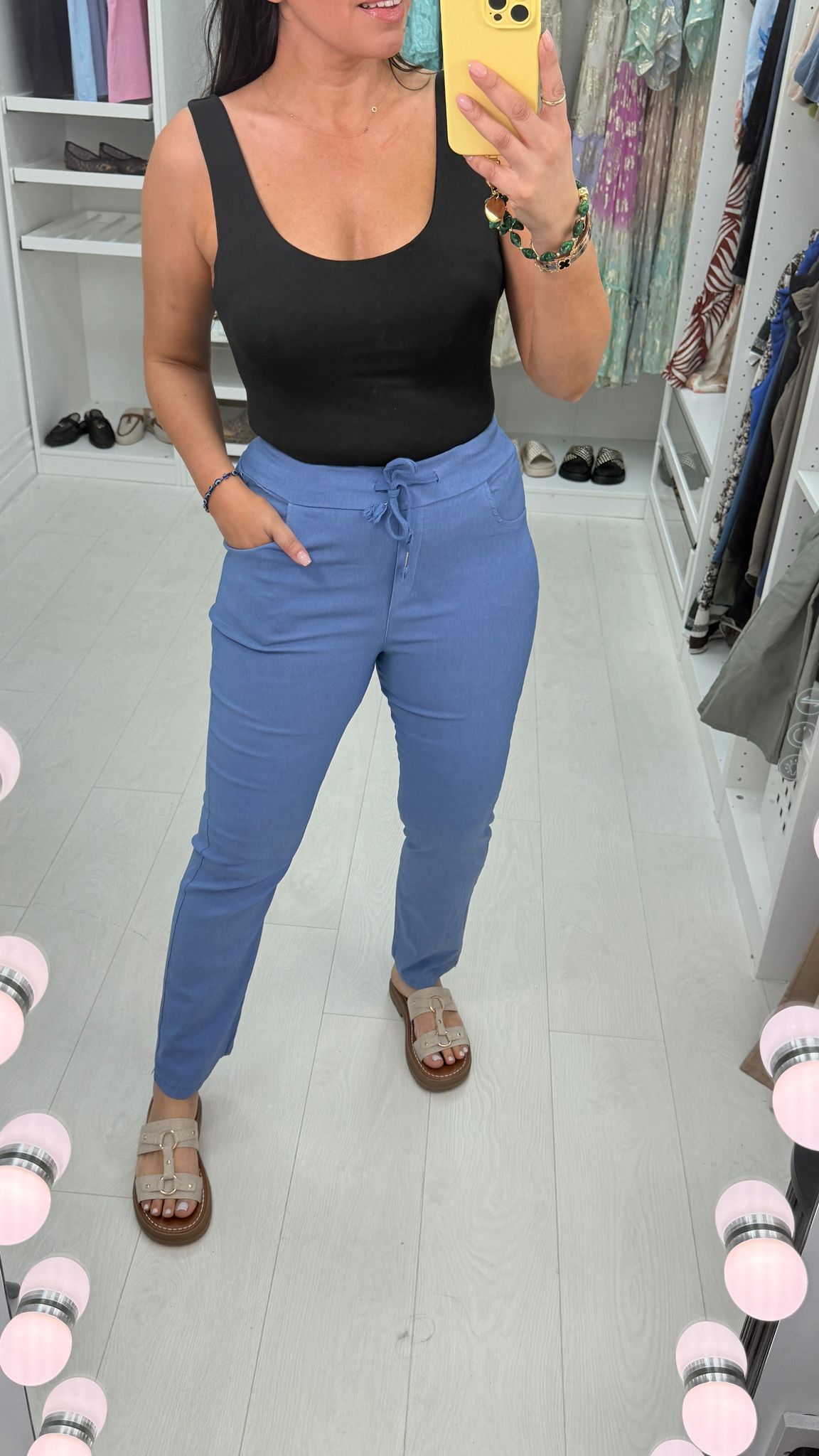 Lila Magic Straight Leg Trousers