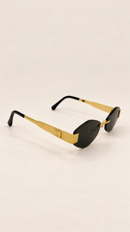 Dilly Small Oval Sunglasses