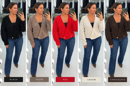 Bettina Super Soft Wrap Front Cardigan