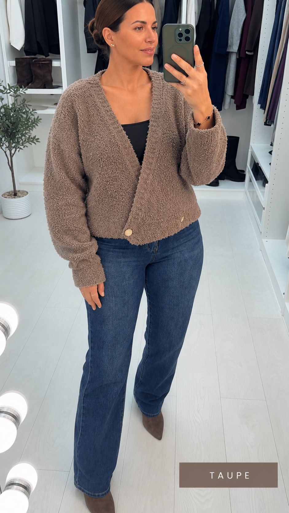 Bettina Super Soft Wrap Front Cardigan