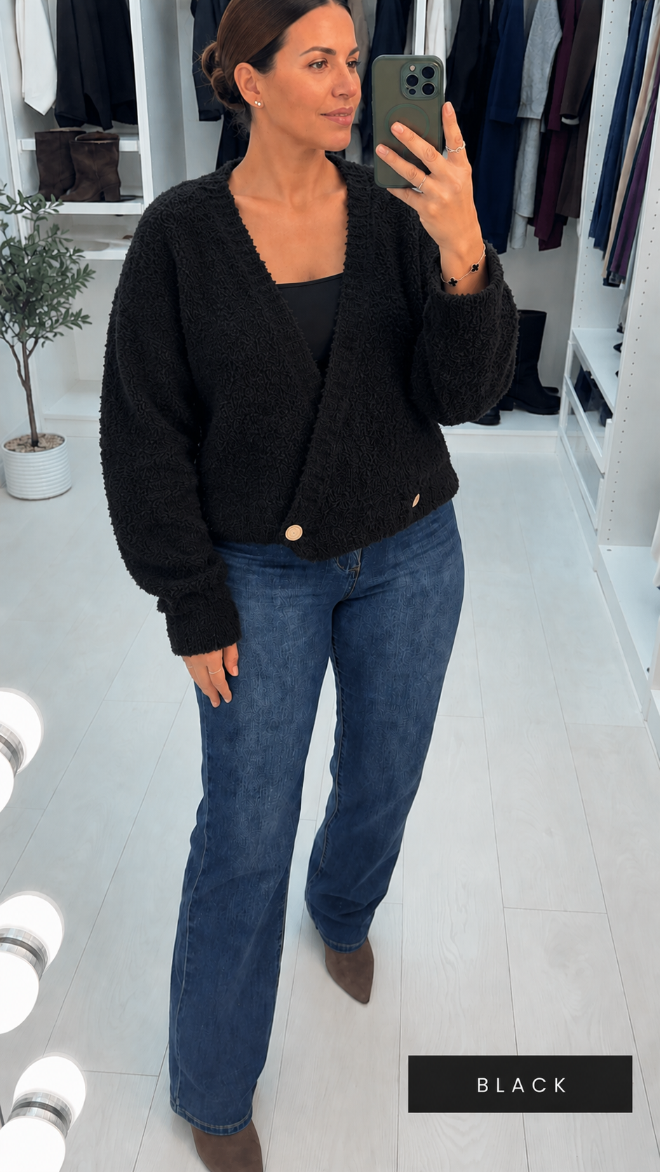 Bettina Super Soft Wrap Front Cardigan