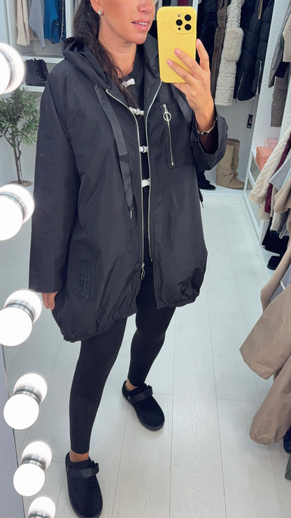 Alison Plain Lightweight Longline Jacket