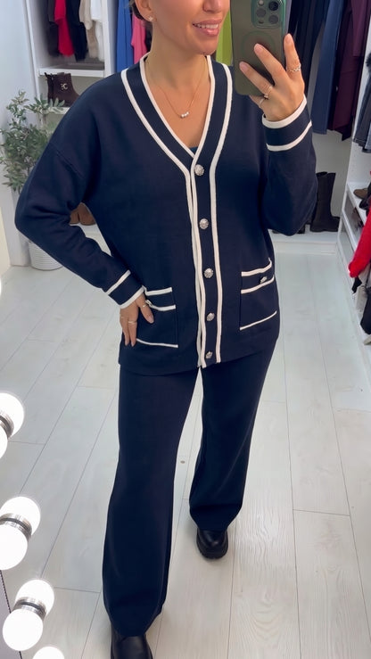 Perry Cardigan Loungewear Set