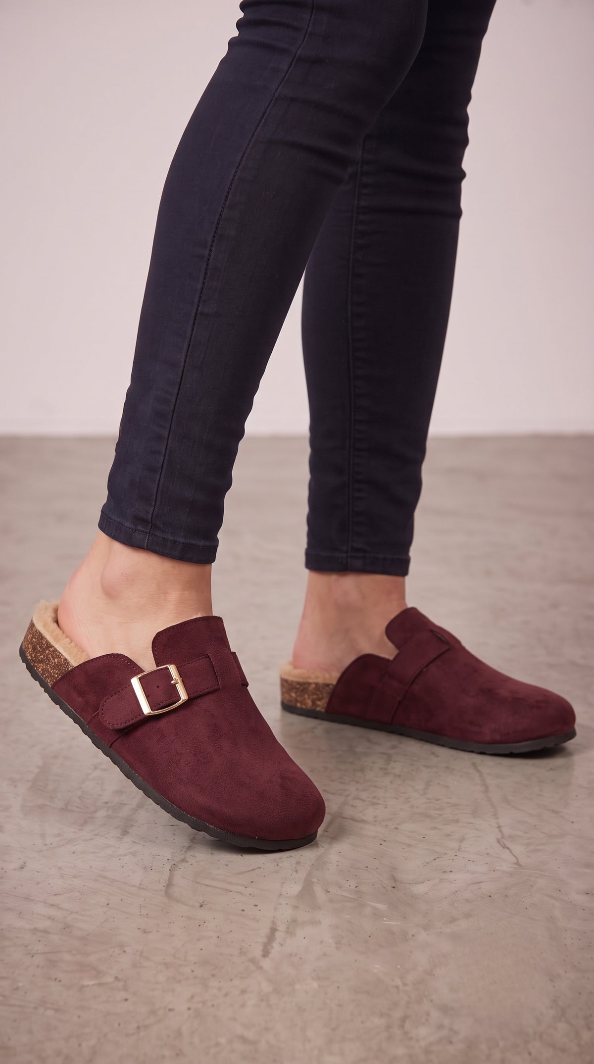 Jamilla Faux Fur Lined Clogs