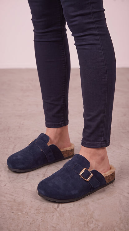 Jamilla Faux Fur Lined Clogs