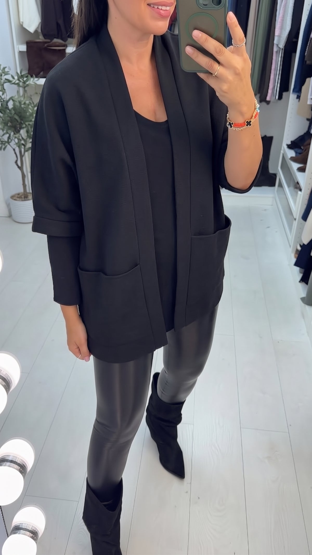 Denila Oversized Cardigan Blazer