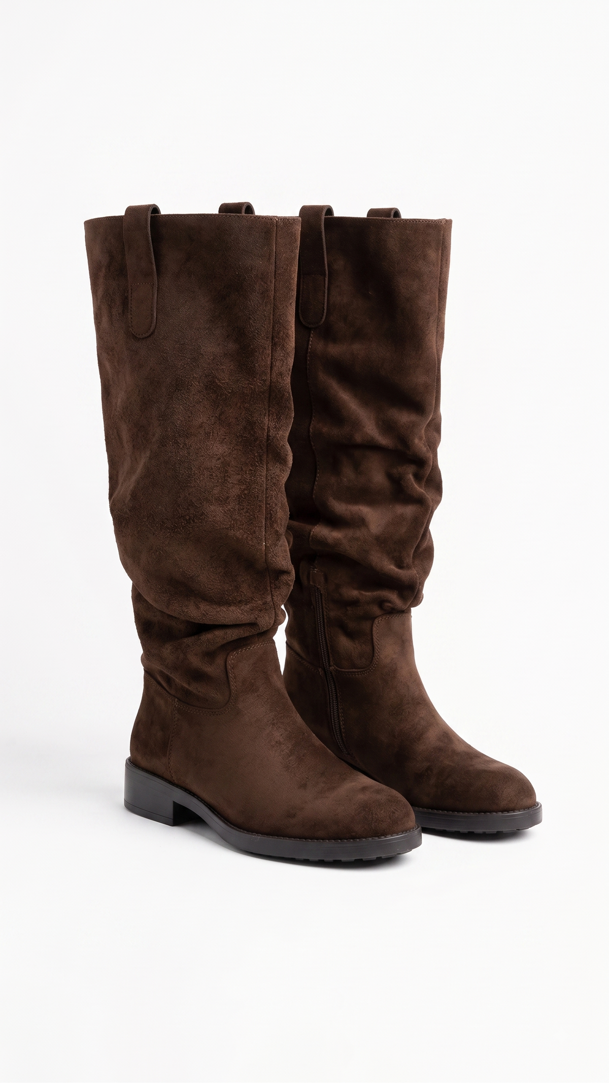 Jackie Faux Suede Knee High Boot