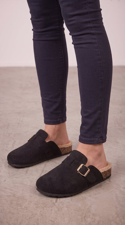 Jamilla Faux Fur Lined Clogs