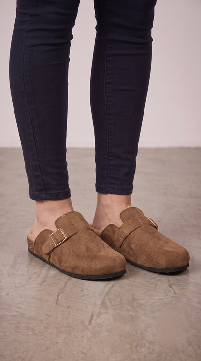 Jamilla Faux Fur Lined Clogs