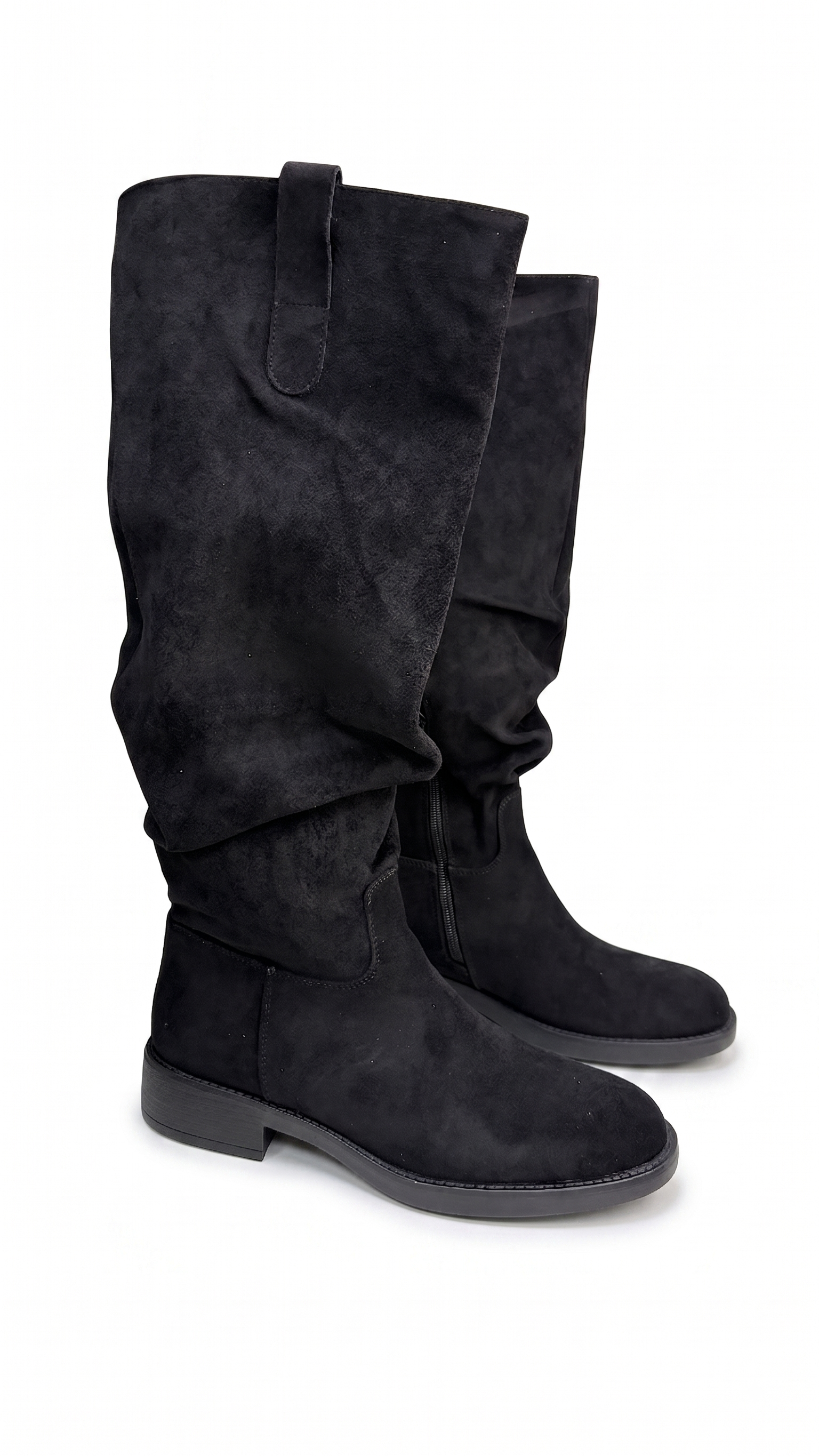 Jackie Faux Suede Knee High Boot