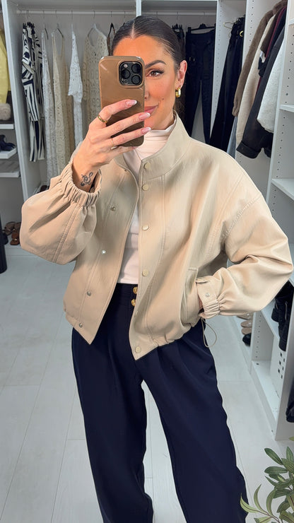 Adina Faux Leather Super Soft Jacket