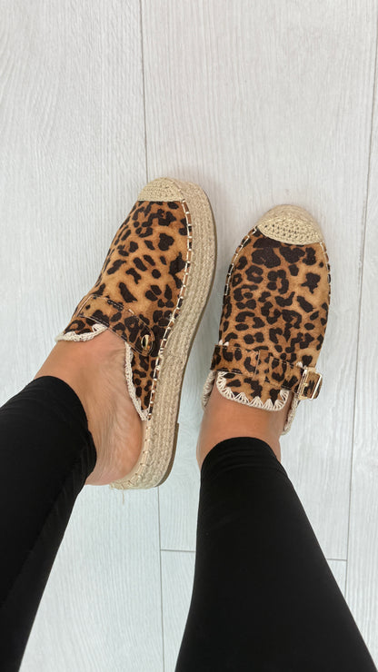 Harper Stitched Hem Detailed Slip-On Espadrilles