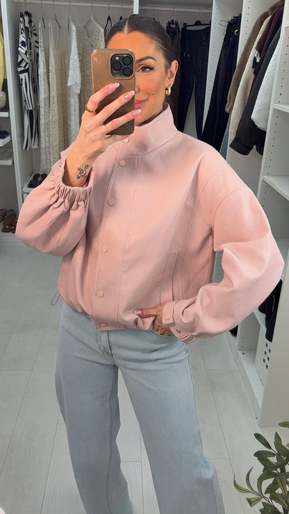 Adina Faux Leather Super Soft Jacket