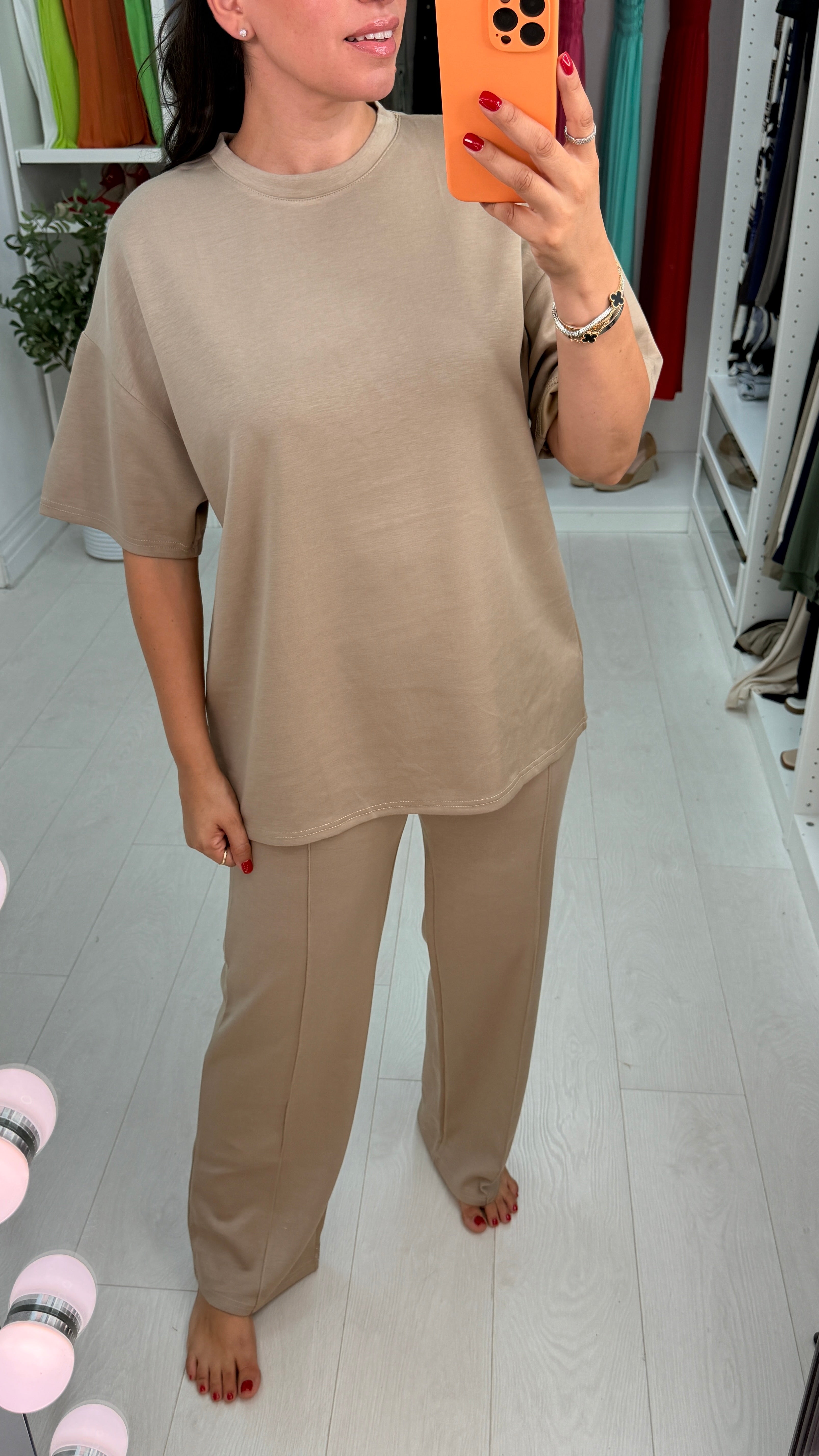 Novalie Plain Oversized Co-Ord Set