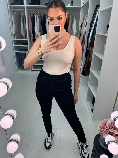 Julio Black Super Stretch High Waist Jeans